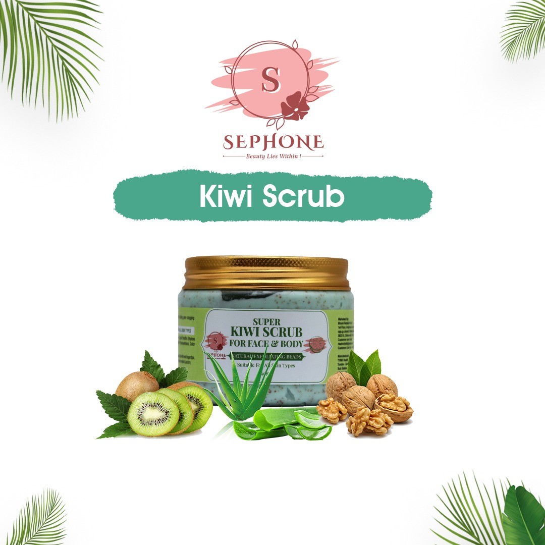 Kiwi Face and Body Scrub